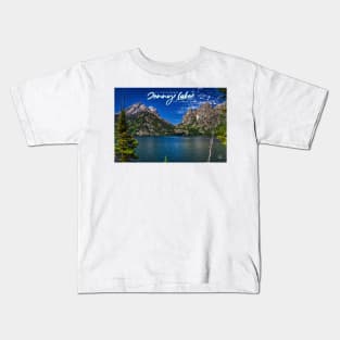 Jenny Lake Grand Teton National Park Kids T-Shirt